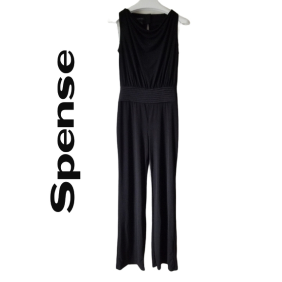 Spense Pants - Spence Black Jumpsuit  - Size 4